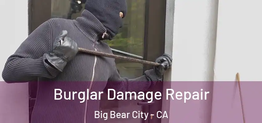  Burglar Damage Repair Big Bear City - CA