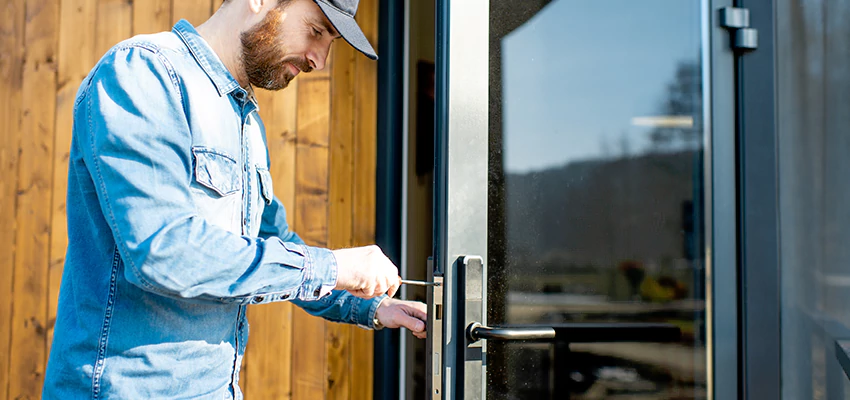 Frameless Glass Storefront Door Locks Replacement in Big Bear City, CA